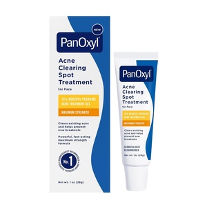 image:imagePanOxyl Acne Clearing Spot Treatment 10 Benzoyl Peroxide For Face 1 oz  Maximum Strength FastActing Clears amp Helps Prevent Acne Calms Redness With Allantoin Bisabolol amp Sodium Hyaluronate
