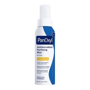 image:imagePanOxyl Antimicrobial Purifying Mist Hypochlorous Acid For Face 6 oz  Kills Bacteria Dermatologist Tested Purify Skin Calm Redness pH Balanced Hypoallergenic NonIrritating NonComedogenic6 Ounce Pack of 1