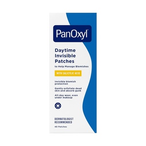 image:imagePanOxyl Daytime Invisible Patches Salicylic Acid 40ct 20 Large amp Small  Help Manage Blemishes Unclog Pores amp Exfoliate Soothing Centella LatexFree Vegan AllDay Protection For All Skin Types