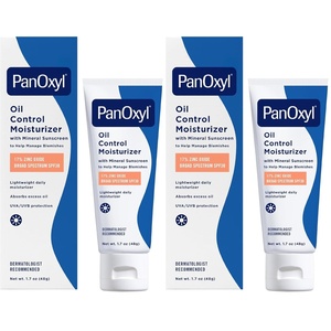 image:imagePanOxyl Oil Control Moisturizer 17 Zinc Oxide SPF 30 17 oz  Daily Moisturizer with Mineral Sunscreen Absorbs Excess Oil amp Reduces Shine SheerMatte Finish For Acne Prone amp Oily Skin17 Fl Oz Pack of 2