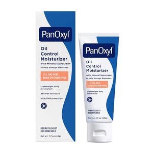image:imagePanOxyl Oil Control Moisturizer 17 Zinc Oxide SPF 30 17 oz  Daily Moisturizer with Mineral Sunscreen Absorbs Excess Oil amp Reduces Shine SheerMatte Finish For Acne Prone amp Oily Skin17 Fl Oz Pack of 1